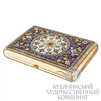 Портсигар из серебра