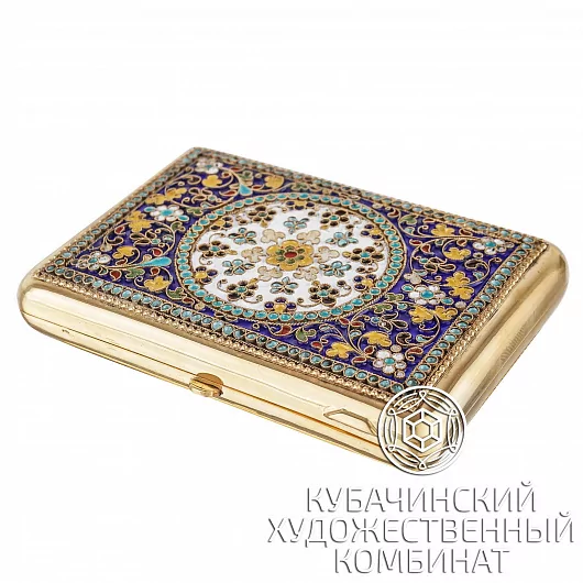 Портсигар из серебра