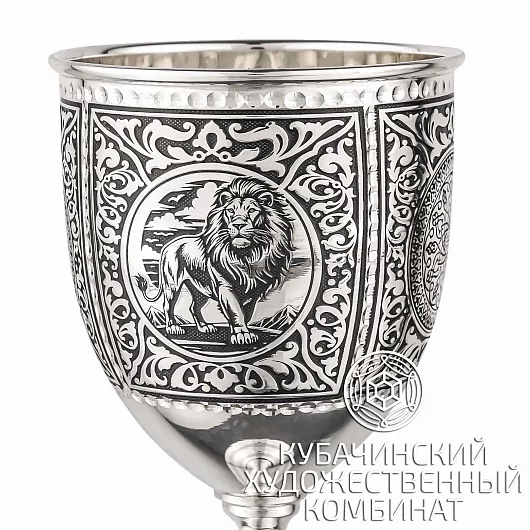 Фужер из серебра 925 пробы на 150 мл