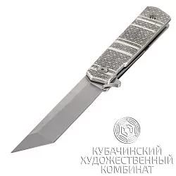 Нож серебряный 