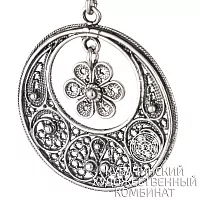 Серьги серебряные 925 пробы