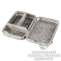 Таблетница из серебра
