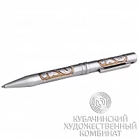 Ручка из серебра с позолотой