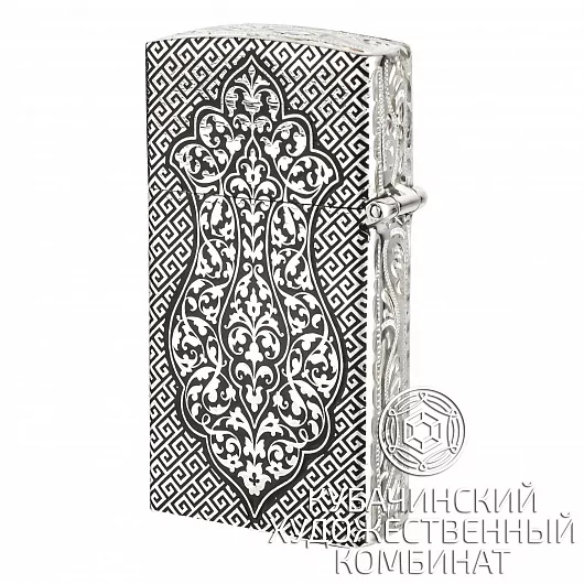 Зажигалка из серебра