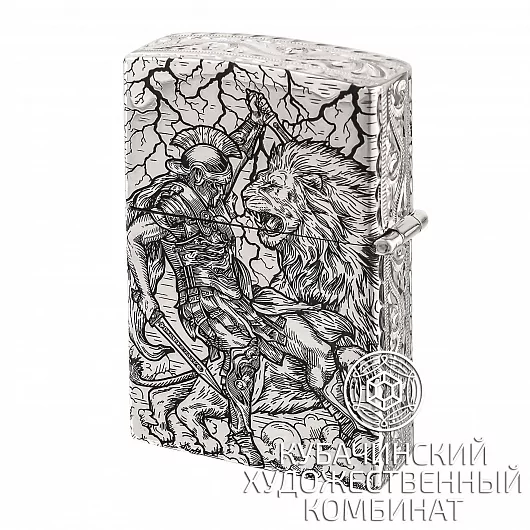 Зажигалка из серебра