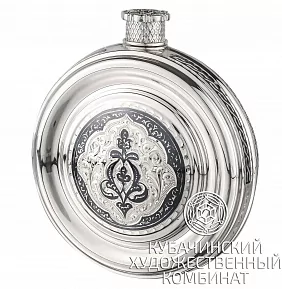 Фляга из серебра на 240 мл