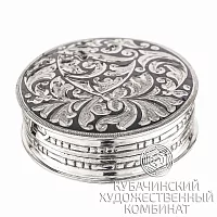 Таблетница из серебра