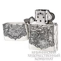 Зажигалка из серебра