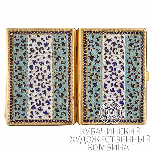 Портсигар из серебра