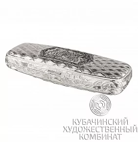 Футляр серебряный для очков