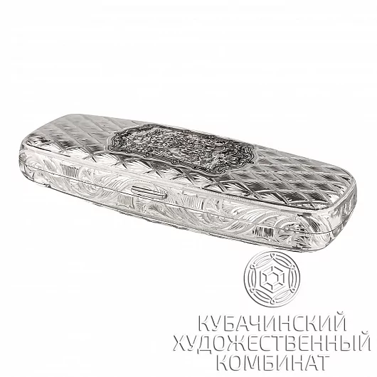 Футляр серебряный для очков