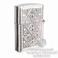 Зажигалка серебряная 