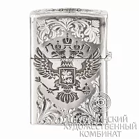 Зажигалка серебряная 