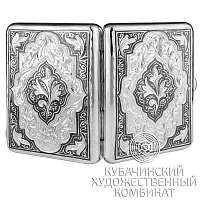 Портсигар из серебра