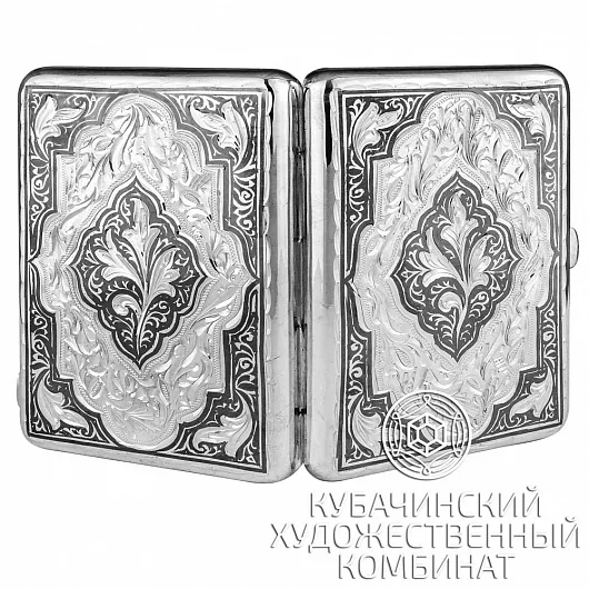 Портсигар из серебра