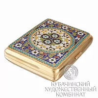 Портсигар из серебра