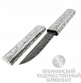 Нож из серебра