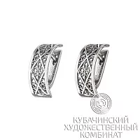 Серьги из серебра 925 пробы