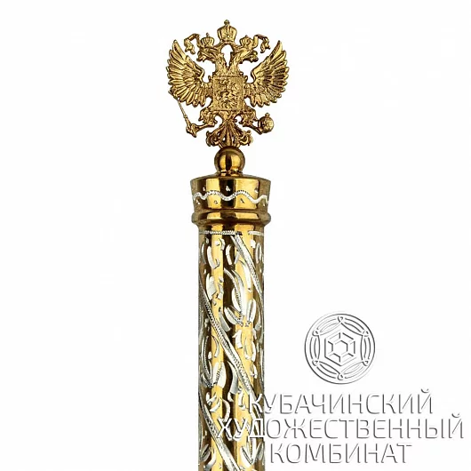 Ручка серебряная с гербом