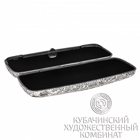 Футляр серебряный для очков