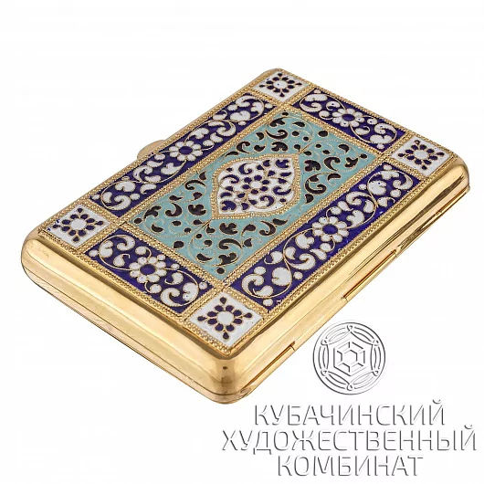 Портсигар из серебра