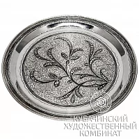 Серебряная Тарелка «Цветок»