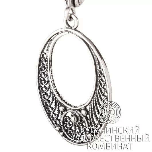 Серьги из серебра 925 пробы