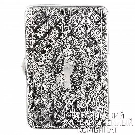 Портсигар из серебра 