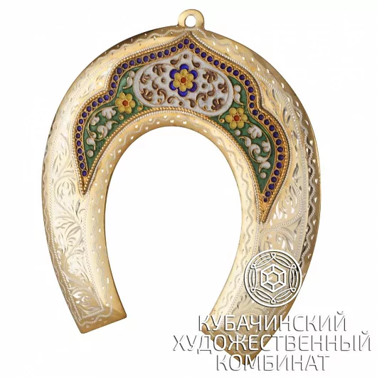 Подкова из серебра