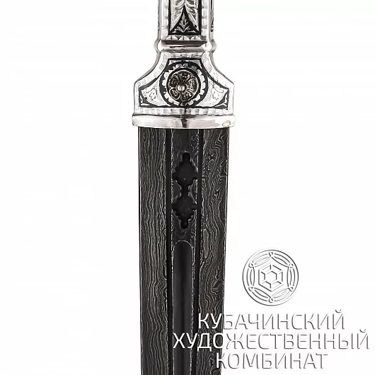Кинжал серебряный