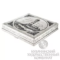 Портсигар из серебра