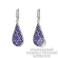 Серьги из серебра 925 пробы