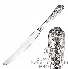 Нож ручной работы из серебра
