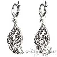 Серьги серебряные 925 пробы