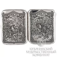 Таблетница из серебра