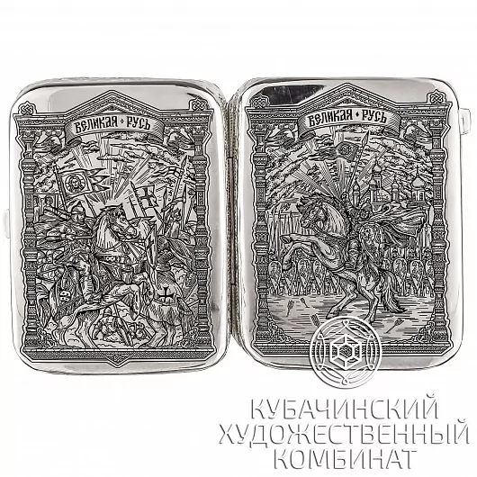 Таблетница из серебра