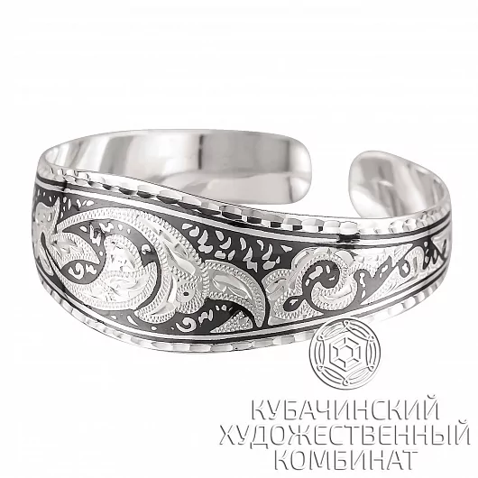 Браслет серебряный
