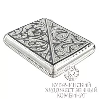 Портсигар из серебра