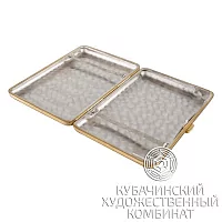 Портсигар из серебра