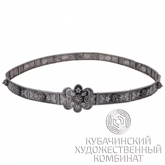 Женский пояс из серебра 