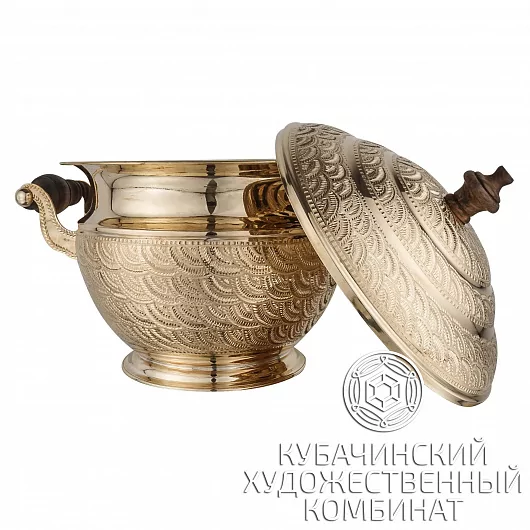 Супник из латуни