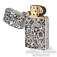 Зажигалка из серебра