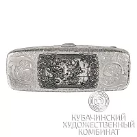 Футляр серебряный для очков