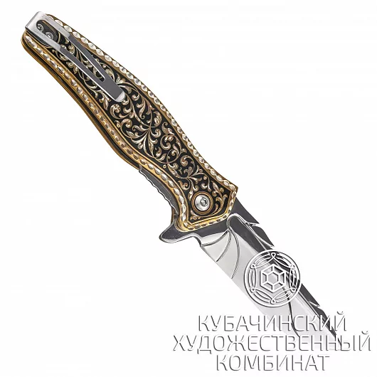 Нож из серебра