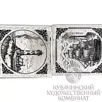 Портсигар из серебра