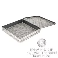 Портсигар из серебра