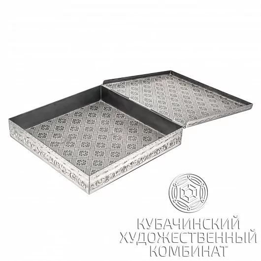 Портсигар из серебра