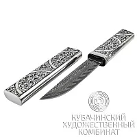 Нож из серебра