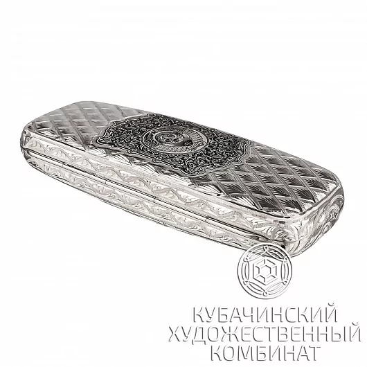 Футляр серебряный для очков