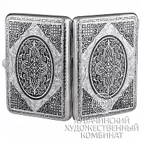 Портсигар из серебра 